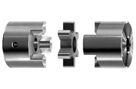 Acoplamento Estrela, para aplicações de baixo torque