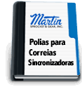 Catálogo Martin Polias para Correias Sincronizadas