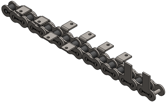 CORRENTE DE TRANSMISSÃO COM ABA INVERTIDA - K1 -A1 - SA0