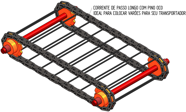 CORRENTE DE PASSO LONGO PINO OCO