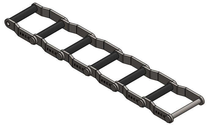 CORRENTE TRANSPORTADORA DRAG CHAIN | TIPO WD