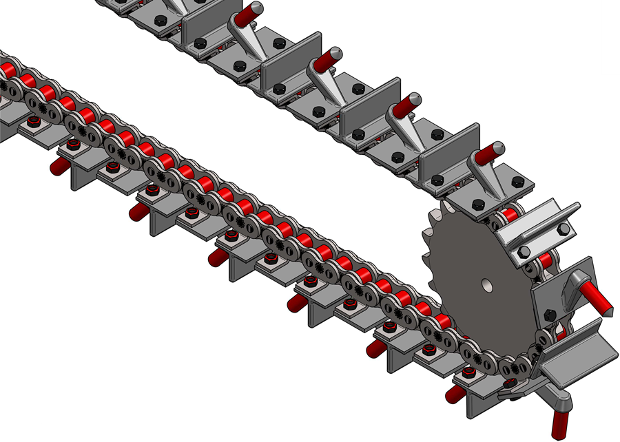 CORRENTE PARA VALETADEIRA DE SOLO COM ADITAMENTO ESPECIAL K1 - DITCH WITCH / Corrente para valetadeira Bobcat / Corrente para valetadeira motorizada / Corrente para valetadeira manual / Corrente para valetadeira vm 665 / Corrente para valetadeira rt 200 /